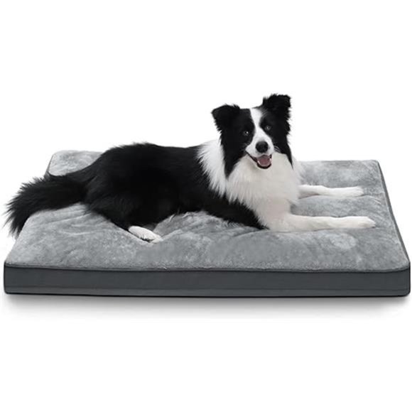 Dog Crate Bed Waterproof Deluxe Plush Dog Beds with Removable Washable Cover - Picture 7 of 7